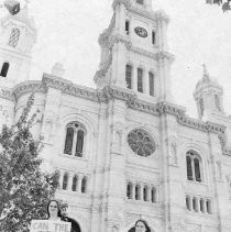 Abortion rally in front of the Cathedral of the Blessed Sacrament