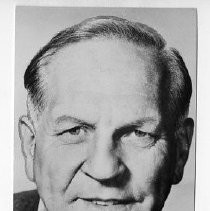 Goodwin Knight, Governor of California from 1953-1959. Portrait