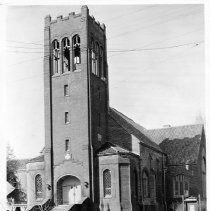 View of Bidwell Memorial Presbyterian Church to be dedicated February 14, 1932