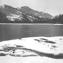 Donner Lake In Winter