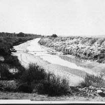 Main Palo Verde Canal looking downstream from headgate