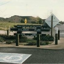 Walerga Park Plaque Dedication Ceremony: Image of Walerga Park Sign