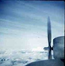 Slides of California Historical Sites. Mt. Shasta from airplane