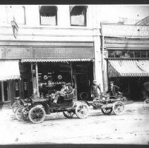 Car with motorcycle