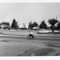 Street scene at Del Paso Blvd. and Marysville Blvd. in North Sacramento