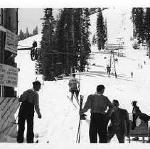 Chair lift at Sugar Bowl