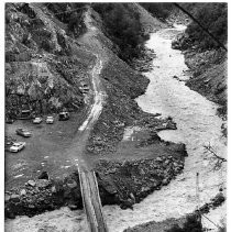 Washed out bridge