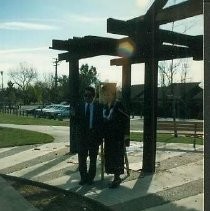 Walerga Park Plaque Dedication: Sydnie Kohara with Toko Fujii