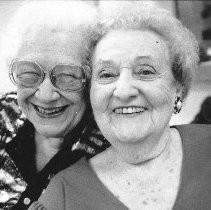 "Mrs. Katy Bronstein (l.) and Mrs. Loretta Winn (r.)"