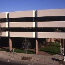 Views of the Sacramento Housing and Redevelopment Agency (SHRA) projects. This view is of the "RJB" Building at 16th and K Streets