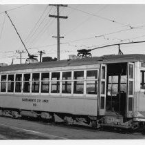 Sacramento City Lines Streetcar 89