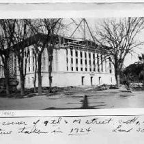 Library & Courts building under construction