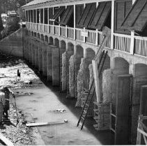 No Water at Lake Tahoe Dam and Outlet at Tahoe City