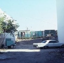 Old Sacramento. Old Sacramento. View of the Pacific Stables building on the corner of Second and L Streets