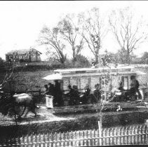 Street car at Sutter's Fort location