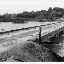 Gravel Truck Bridge across the American River, west of Sunrise Bridge in Rancho Cordova