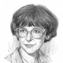 Drawing of Raymonde Griswold-Minois by John Lopes