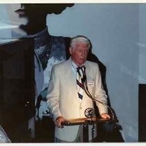 Photographs from Aubrey Neasham Bust Dedication at the Sacramento History Museum in Old Sacramento