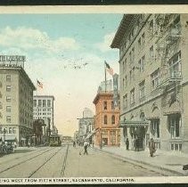 Sacramento, Cal. Looking up J Street