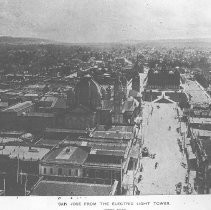 "San Jose from the Electric Light Tower"