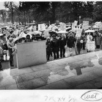 State worker protest