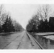 Neighborhood in Snow