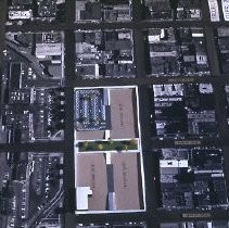 Models for a proposed project in the redevelopment district