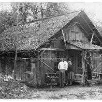 Photograph of the James W. Marshall Cabin n the Marshall State Historic Park