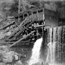 Construction of Head Dam, Folsom