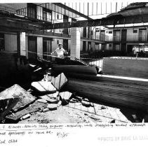 Warren House Apartments partial collapse