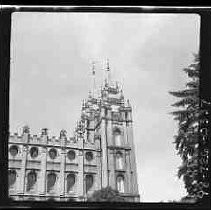 Salt Lake City and Mormon Temple Grounds