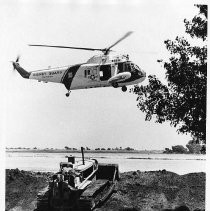 Levee Break Repair and Aerial Observation