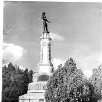 James W. Marshall monument in Coloma, CA