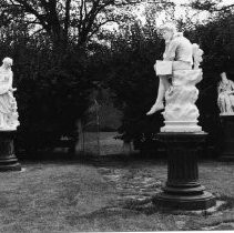 Three statues in Shasta County