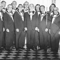 Elks Club officers after installation