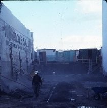 Old Sacramento. Old Sacramento. View of the Pacific Stables building on the corner of Second and L Streets