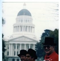 Sacramento Pioneers participation in the Sacramento Camellia Parade