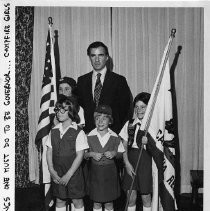 "The things one must do to be Governor.....Campfire Girls"