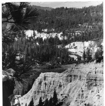 View of the Malakoff Diggings State Historic Park near North Bloomfield in Nevada County