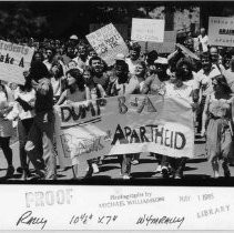 South Africa protest