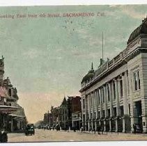 K Street Looking East from 4th Street, Sacramento, California