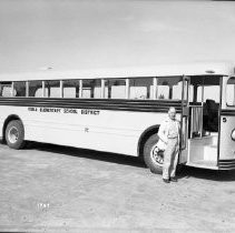 Robla Elementary School District School Bus 1949