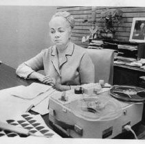 Dr. Irene Hickman, the Sacramento County Assessor, in her office