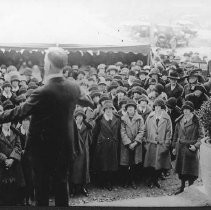 Man Addressing a Group