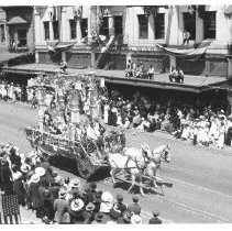 Wagon in a parade