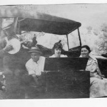 The Acornette Basketball Girls, Picnics 1916-1917 Putah Creek, At Lunch--from the scrapbook "Flora Schmittgen: This Is Your Life - April 7, 1955--from the scrapbook "Flora Schmittgen: This Is Your Life - April 7, 1955