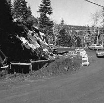 Sewer Construction in Tahoe in Middle of Winter