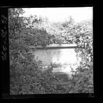 Tombstone of J. W. Reeves in the New Helvetia Cemetery