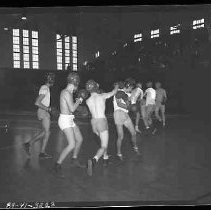 Boys in boxing class