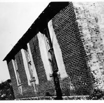 School house from the side, formerly the Tuolomne County Court House, Columbia, CA